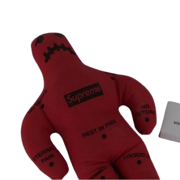 Supreme Box Logo Red Voodoo Doll - Picture 7 of 11